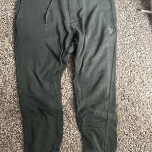 American Age Olive Jogger Sweatpants with Drawstring